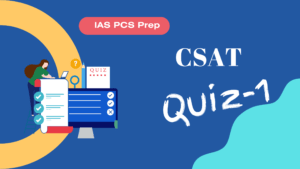 CSAT Quiz-1