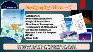 Geography Class-3 Atmosphere